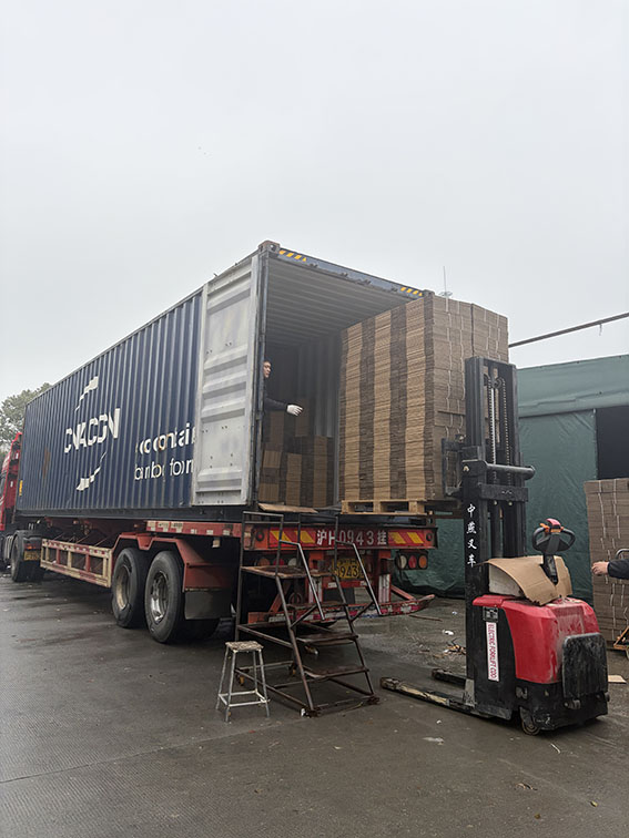 News: 40HQ Container of Our Foreign Trade Cartons Shipped to the United States Successfully
