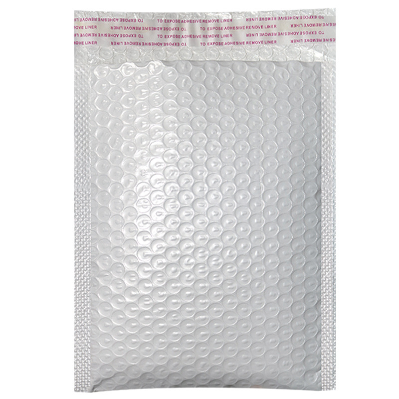 White Pearl Film Bubble Mailer