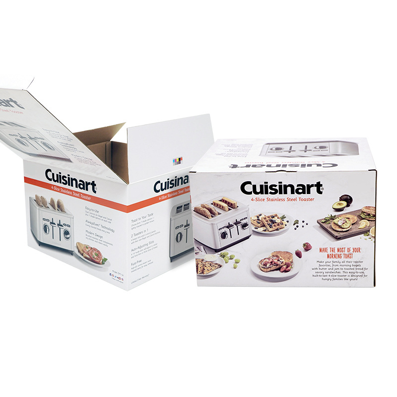 Custom printed shipping corrugated carton