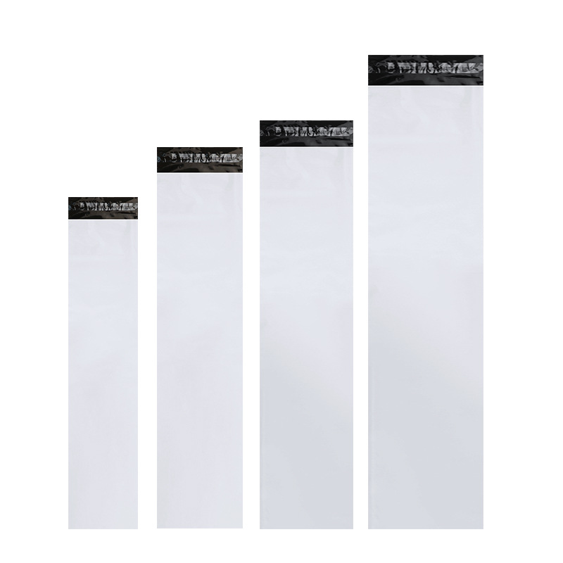 New Material White Long Poly Mailers