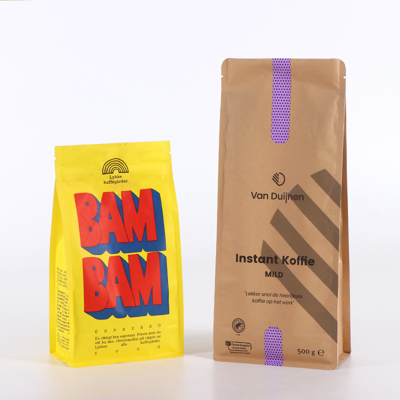 Coffee Eight-Side Seal Packaging Bag